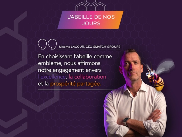 Pourquoi l'Abeille est-elle au Cœur de SMATCH Groupe ?